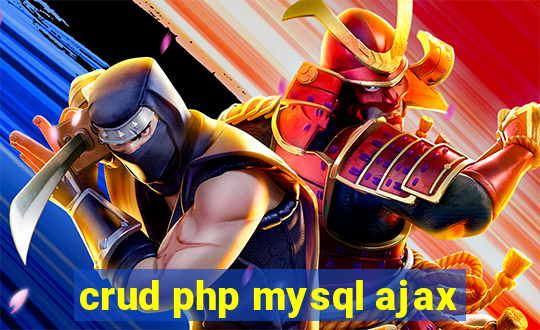 crud php mysql ajax